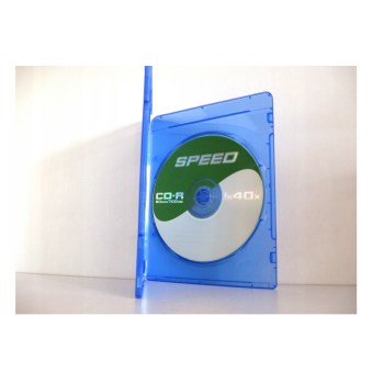Pudełka BLU RAY x 1 7mm na płyty CD DVD BDR 25 szt